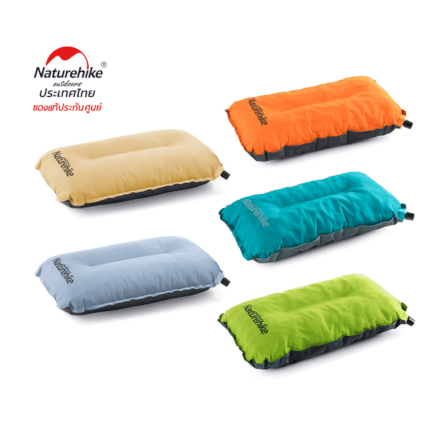 หมอนแบบพองลมอัตโนมัติ Naturehike สีฟ้าอ่อน _1